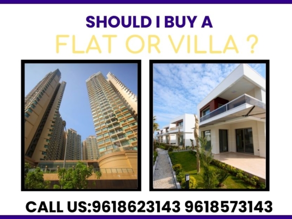 Should i buy a rent or villa