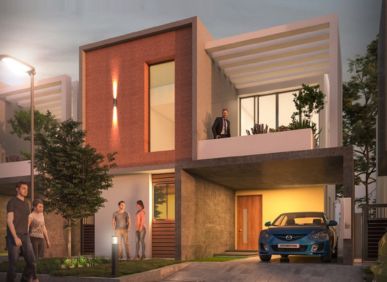 3Bedrooms 3Baths Independent House/Villa for Sale in Sark Town Homes, Shankarpally, Hyderabad