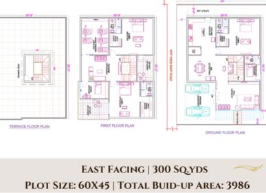 3 BHK Villa AMR Legacy 2269 Sq. Ft. In Hayathnagar