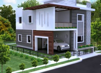 3 BHK villas in manneguda