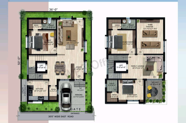 3 BHK Villa 2810 sq.ft in Kongara Kalan