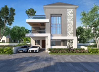 4 BHK villa for rent at Om Sree Malabar Greens in Yapral