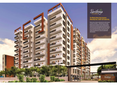 3 BHK flat at H And M Samshraya Homes in Kukatpally