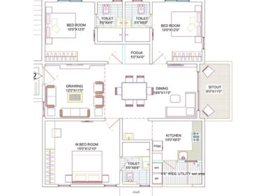 3 BHK Flat at High Rise Gated Community in Hitech City