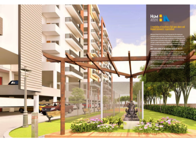 3 BHK flat at H And M Samshraya Homes in Kukatpally