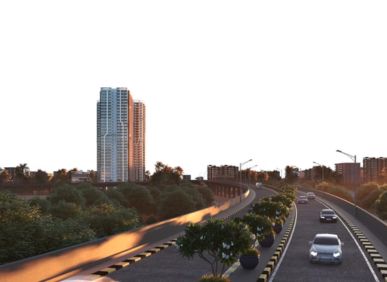 3 BHK flat for sale at Vertex 33 West in Nallagandla