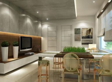 3 BHK flat Northstar District 1 for rent in Financial District