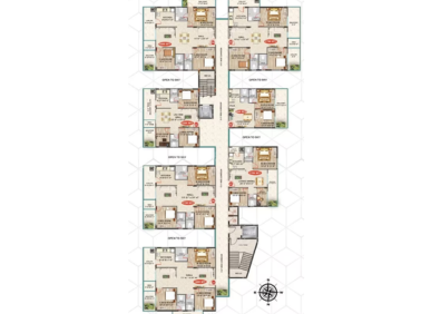 3 BHK at RNR Tranquil Tower in Mehdipatnam
