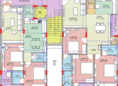 3 BHK Flat At Aadhvaya In Meerpet