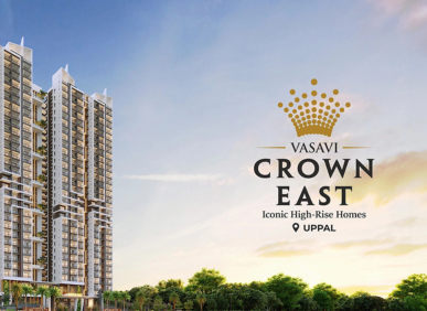 3 BHK Flats for sale at Vasavi Crown East Flats in Uppal