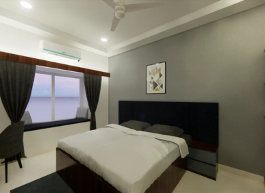 Single Coliving room for rent in a 3 BHK apartment Kondapur