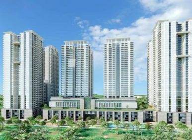 3 BHK flat for sale at Prestige Clairemont in Kokapet