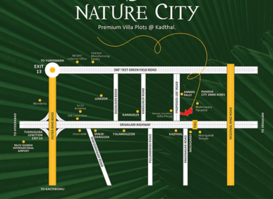 GNR Nature County Plots for Sale in Kadthal